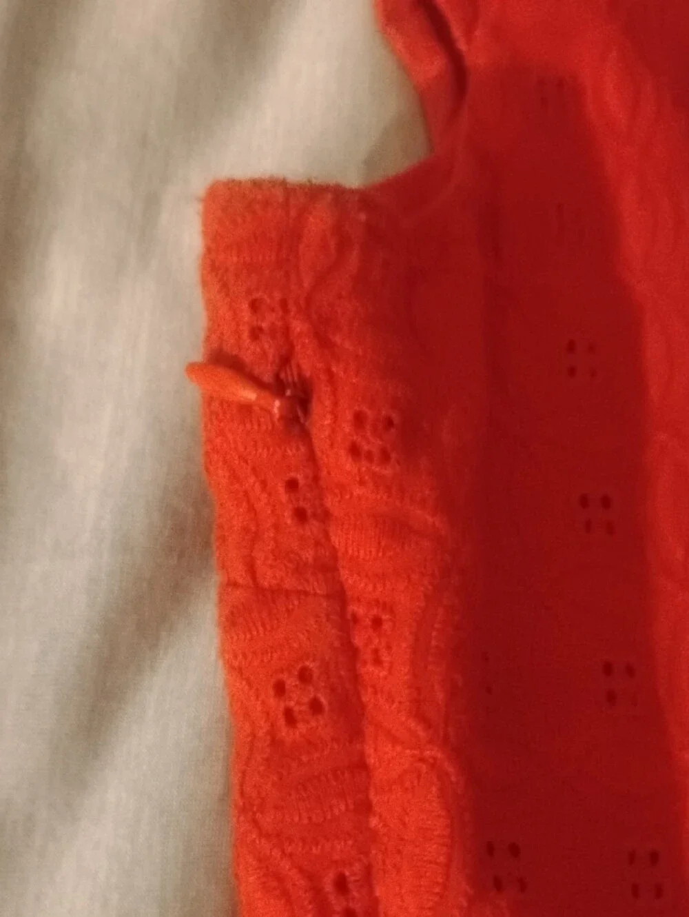 kate spade Courtney Eyelit Dress Sunburnt Orange Size 6